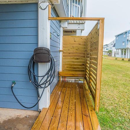 Hot Tub - Ocean Views - Steps To Private Beach - Quiet Location Galveston Extérieur photo